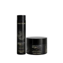 Kit Absolute Oil Shampoo 300ml + Máscara 250g Nutrição Profunda, Brilho e Maciez Kit Absolute Oil Shampoo 300ml + Máscara 250g Nutrição Profunda, Brilho e Maciez