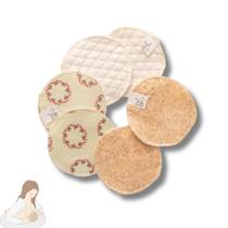 Kit Absorvente de seio 3 unidades - Protetor para seio Kit Absorvente de seio 3 unidades - Protetor para seio