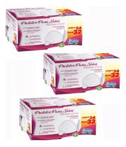 Kit Absorvente Para Seio 3 Caixas Nature Care 96 Unidades macio e suave com fita adevisa