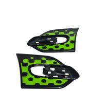 Kit Acabamento Lateral Verde Vivido Original Mini Cooper F55 Kit Acabamento Lateral Verde Vivido Original Mini Cooper F55