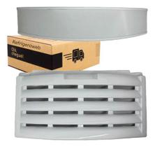 Kit Acabamento Metalfrio Testeira Gradesaia Veneziana Branco Kit Acabamento Metalfrio Testeira Gradesaia Veneziana Branco
