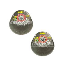 Kit Acabamento para Mármore, Granito e Porcelanato 2 Rebolos 4 Polegadas Grãos 60 E 80 Kit Acabamento para Mármore, Granito e Porcelanato 2 Rebolos 4 Polegadas Grãos 60 E 80