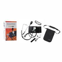 Kit Acadêmico Aparelho de Pressão Estetoscópio Bolsa P.A. Med Completo e Preciso