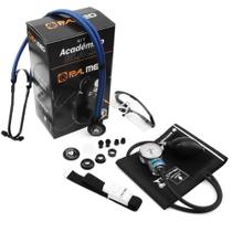 KIT ACADEMICO BLACK APARELHO PRESSAO NYLON tiras autocolantes ESTETO RAPAPORT AZUL KIT ACADEMICO BLACK APARELHO PRESSAO NYLON tiras autocolantes ESTETO RAPAPORT AZUL