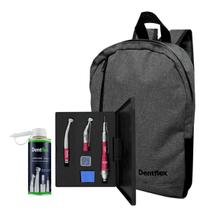Kit Acadêmico Completo Intra Prime Air Led Rosa Dentflex