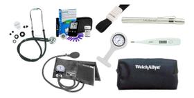 Kit Acadêmico De Enfermagem Esfigmo e Rappaport Premium Várias Cores Kit Acadêmico De Enfermagem Esfigmo e Rappaport Premium Várias Cores
