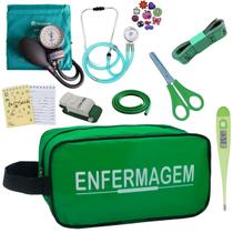 Kit Academico Enfermagem Aparelho Pressao Estetoscopio Multi Incoterm