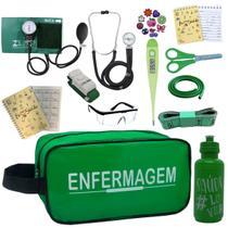 Kit Academico Enfermagem Aparelho Pressao Estetoscopio Multi Premium