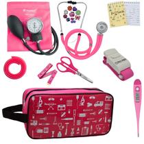 Kit Academico Enfermagem Esfigmomanometro Aparelho de Pressao Estetoscopio Multi Necessaire Estampada Estagio Incoterm Kit Academico Enfermagem Esfigmomanometro Aparelho de Pressao Estetoscopio Multi Necessaire Estampada Estagio Incoterm