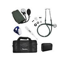 KIT Acadêmico (Esfigo + Esteto + Termômetro + Garrote + Bolsa) - Premium