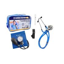Kit Academico Material De Enfermagem Com 5 Peças Azul