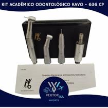 Kit academico odontologico kavo série 636 cp com led irrigação interna e push button peças de mão odonto dentista Kit academico odontologico kavo série 636 cp com led irrigação interna e push button peças de mão odonto dentista