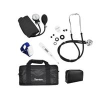 KIT Acadêmico Premium Preto (Esfig - Esteto - Termômetro - Garrote - Bolsa) Kitestpp - Premium KIT Acadêmico Premium Preto (Esfig - Esteto - Termômetro - Garrote - Bolsa) Kitestpp - Premium