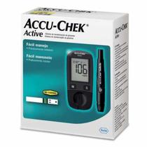 Kit Accu-Chek Active Medidor + Lancetador + 10 Lancetas + 10 Tiras