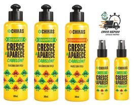 Kit Acelera o Crescimento Fortalece Cresce & Aparece Chikas