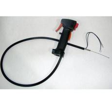 Kit Acelerador Com Guidão Roçadeira A Gasolina + Cinto Duplo