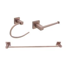 Kit Acessório Banheiro Lavatório Papeleira + Porta Toalha Argola + Toalheiro Barra Cobre Rosé Fosco Metal Luxo Kit Acessório Banheiro Lavatório Papeleira + Porta Toalha Argola + Toalheiro Barra Cobre Rosé Fosco Metal Luxo