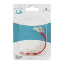 Kit Acessório Fita 8Mm Ip20 Branco Gaya Kit Acessório Fita 8Mm Ip20 Branco Gaya