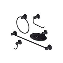 Kit Acessório Para Banheiro Inox Luxo 5 Peças Civitt