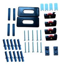 Kit Acessório Para Kit Pia Vitrine Abrigo Fechamento Blindex Kit Acessório Para Kit Pia Vitrine Abrigo Fechamento Blindex