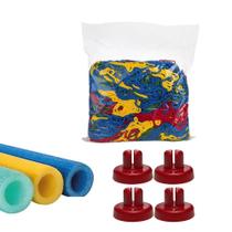 Kit Acessório Standard para Cama Elástica 2,00M ChicoPlay PN Sem Mola Kit Acessório Standard para Cama Elástica 2,00M ChicoPlay PN Sem Mola