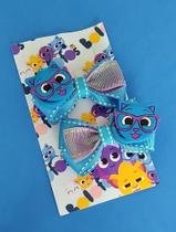 Kit Acessórios 2 Laços Bolofofo Menina