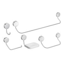 Kit Acessorios 5 Peças Net Cromado Deca