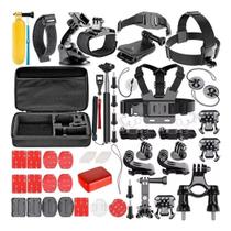 Kit Acessórios Action Camera 54 Em 1 Maleta Tomate Mt1101