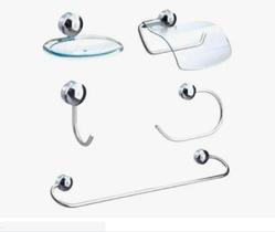 Kit Acessórios Banheiro 5 pçs Twister