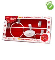 Kit Acessórios Banheiro Durin Sofisticato 5 peças Kit Acessórios Banheiro Durin Sofisticato 5 peças