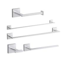 Kit Acessórios Banheiro Kohler Square Papeleira, Cabide, Toalheiro e Portas Toalha Kit Acessórios Banheiro Kohler Square Papeleira, Cabide, Toalheiro e Portas Toalha