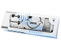 Kit Acessorios Banheiro Single 5 Peças Docol