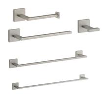 Kit Acessórios Banheiro Square Vibrant BN Completo 5 Peças Kohler Kit Acessórios Banheiro Square Vibrant BN Completo 5 Peças Kohler