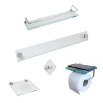 Kit Acessórios Basic 5 Peças Incolor - 0117 - DELLUC Kit Acessórios Basic 5 Peças Incolor - 0117 - DELLUC