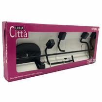 Kit Acessorios Black Com 5 Pecas Citta Steel Design