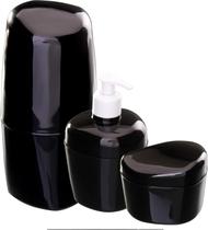 Kit acessorios com 3 pecas kbb1 preto - astra Kit acessorios com 3 pecas kbb1 preto - astra