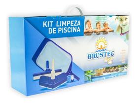 Kit Acessórios De Limpeza De Para Piscinas Brustec Kit Acessórios De Limpeza De Para Piscinas Brustec