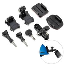Kit Acessórios De Suporte Gopro Lateral + Frontal - Agbag002