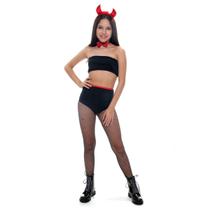 Kit Acessórios Diaba com Tiara e Rabo Kit Acessórios Diaba com Tiara e Rabo