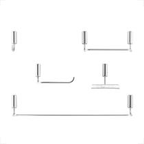 Kit acessorios docol idea cromado 5 pecas 00586306 Kit acessorios docol idea cromado 5 pecas 00586306