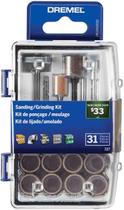 Kit Acessórios DREMEL para Lixar e Afiar com 31 Peças