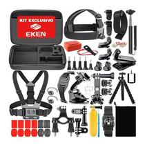 Kit Acessórios Eken H9R H5S Plus H6S Plus 4K Action Câmera