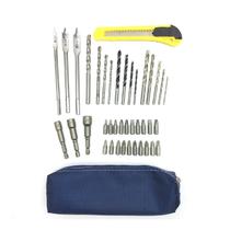 Kit Acessorios Furadeira Parafusadeira Bits Brocas 41 Peças