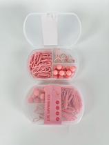 Kit Acessórios Organizadores Para Escritório Tons Pastéis DF-HX25 Kit Acessórios Organizadores Para Escritório Tons Pastéis DF-HX25