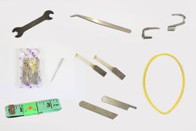 Kit acessórios overlock semi industrial flawil Kit acessórios overlock semi industrial flawil