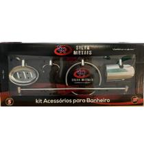 Kit Acessórios p/ banheiro 5 peças