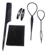 Kit acessórios p/ fazer penteado 6peças-tic tac Agulha pente Kit acessórios p/ fazer penteado 6peças-tic tac Agulha pente