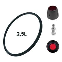 Kit Acessórios Panela De Pressão Fortlar 2,5l Original - Preto Kit Acessórios Panela De Pressão Fortlar 2,5l Original - Preto
