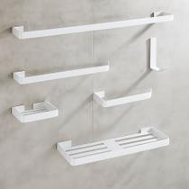 Kit Acessórios Para Banheiro 6 Peças Varias Cores Kit Acessórios Para Banheiro 6 Peças Varias Cores