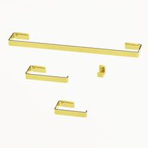 Kit Acessorios para Banheiro com 4 peças - Maya Toalheiro Simples Kit Acessorios para Banheiro com 4 peças - Maya Toalheiro Simples